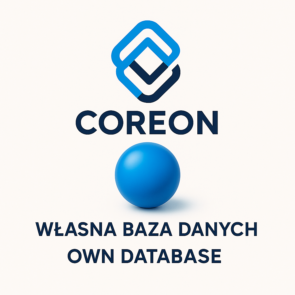 COREON własna baza danych